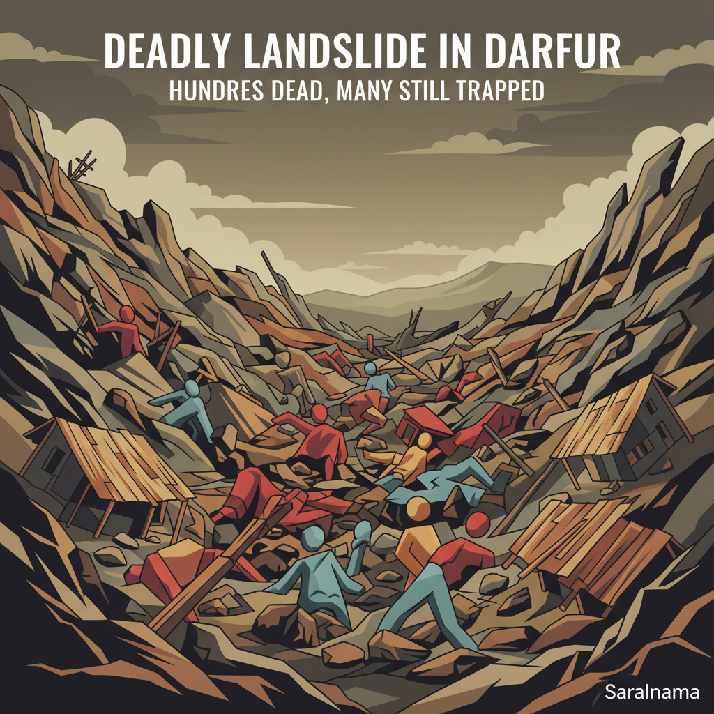 Deadly Landslide in Darfur: Hundreds Dead, Many Still Trapped