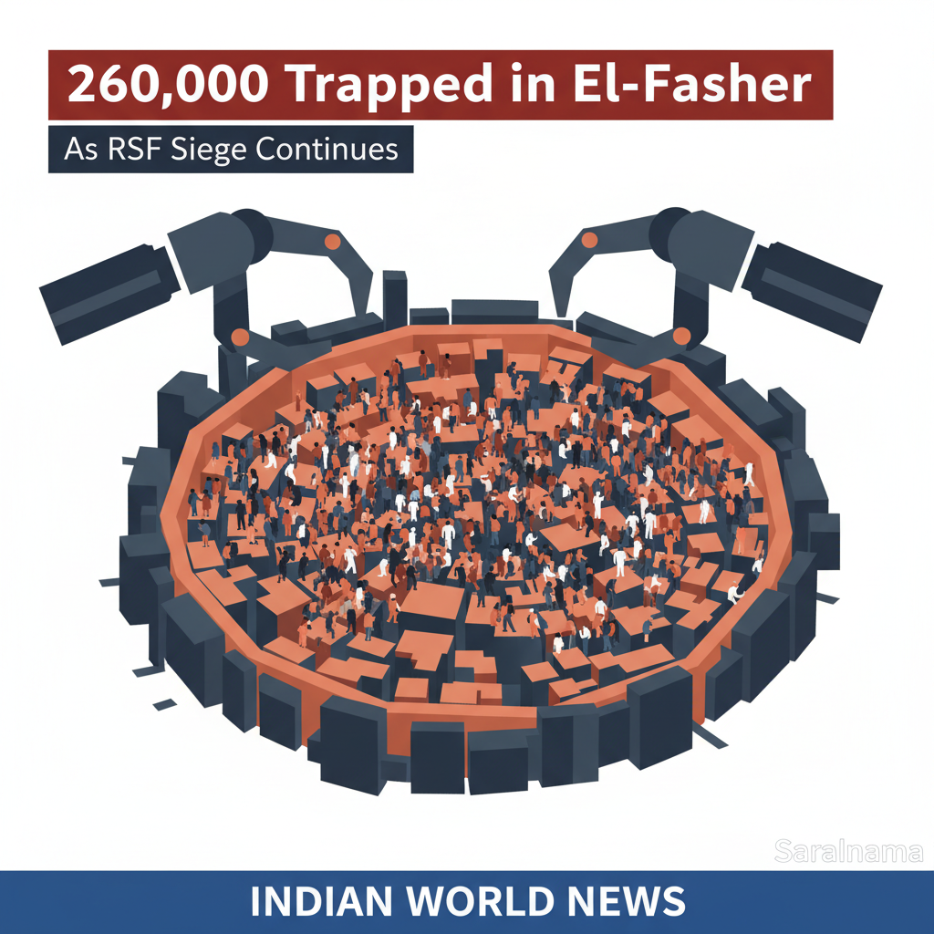 260,000 Trapped in El-Fasher as RSF Siege Continues