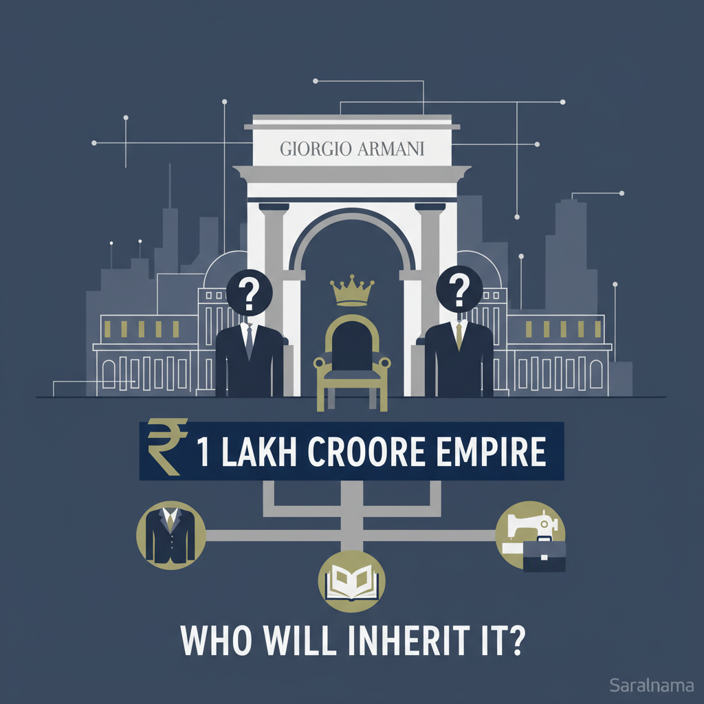 Giorgio Armani's ₹1 Lakh Crore Empire: Who Will Inherit It?