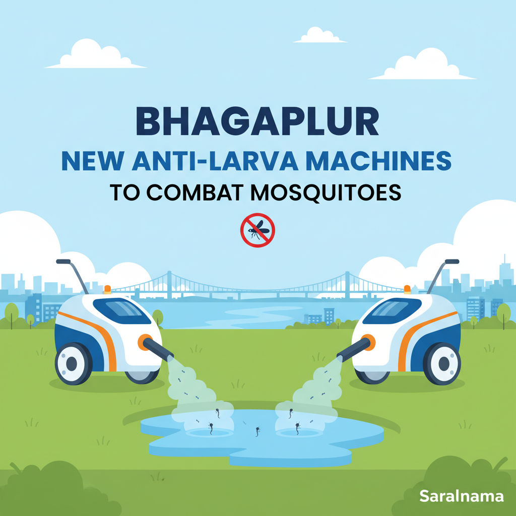 Bhagalpur: New Anti-Larva Machines to Combat Mosquitoes