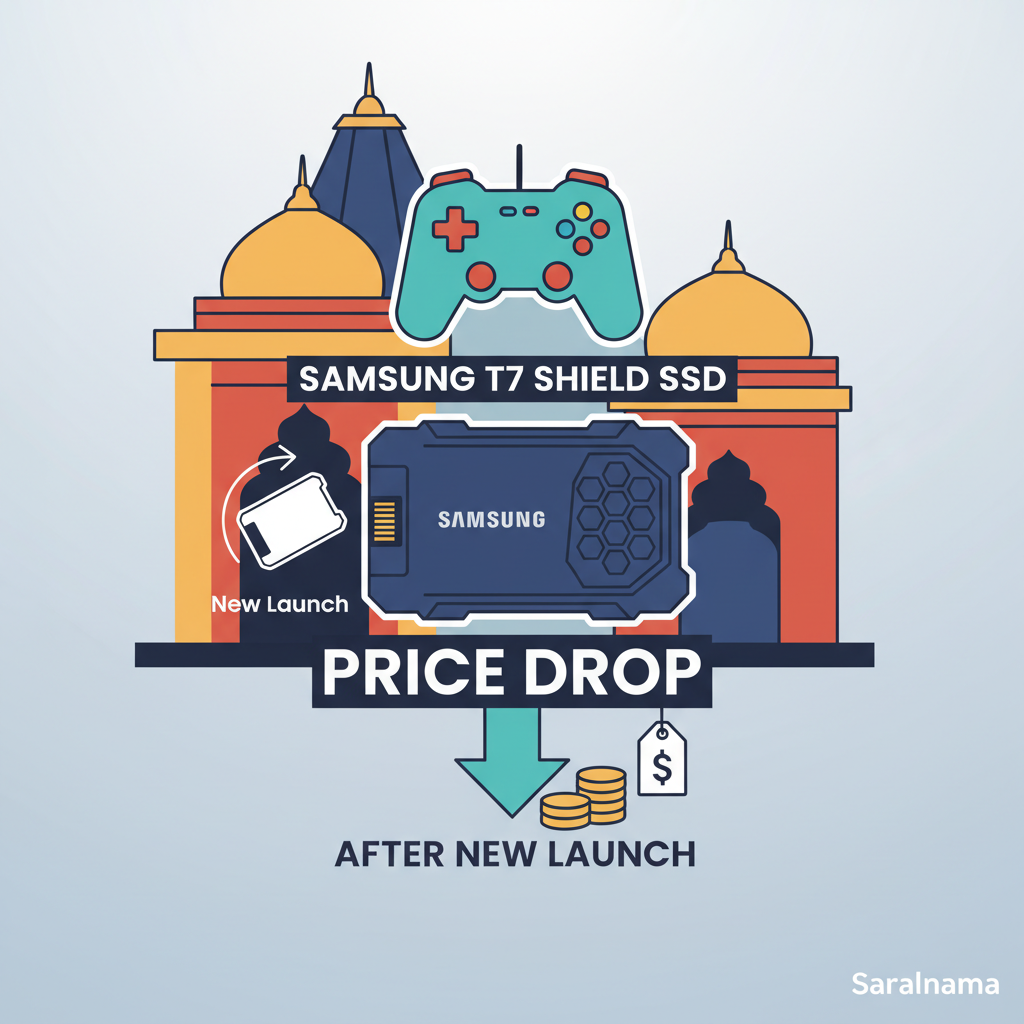 Samsung T7 Shield SSD Price Drop After New Launch