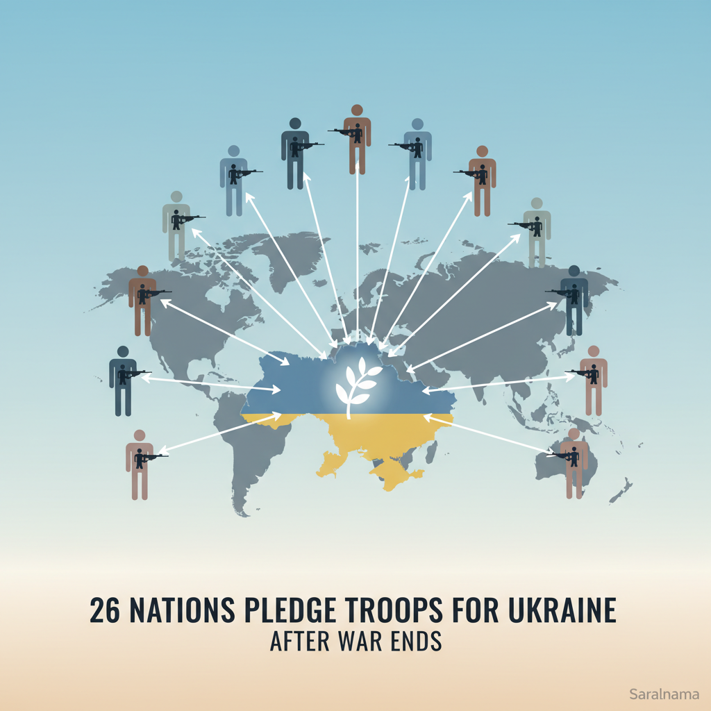 26 Nations Pledge Troops for Ukraine After War Ends