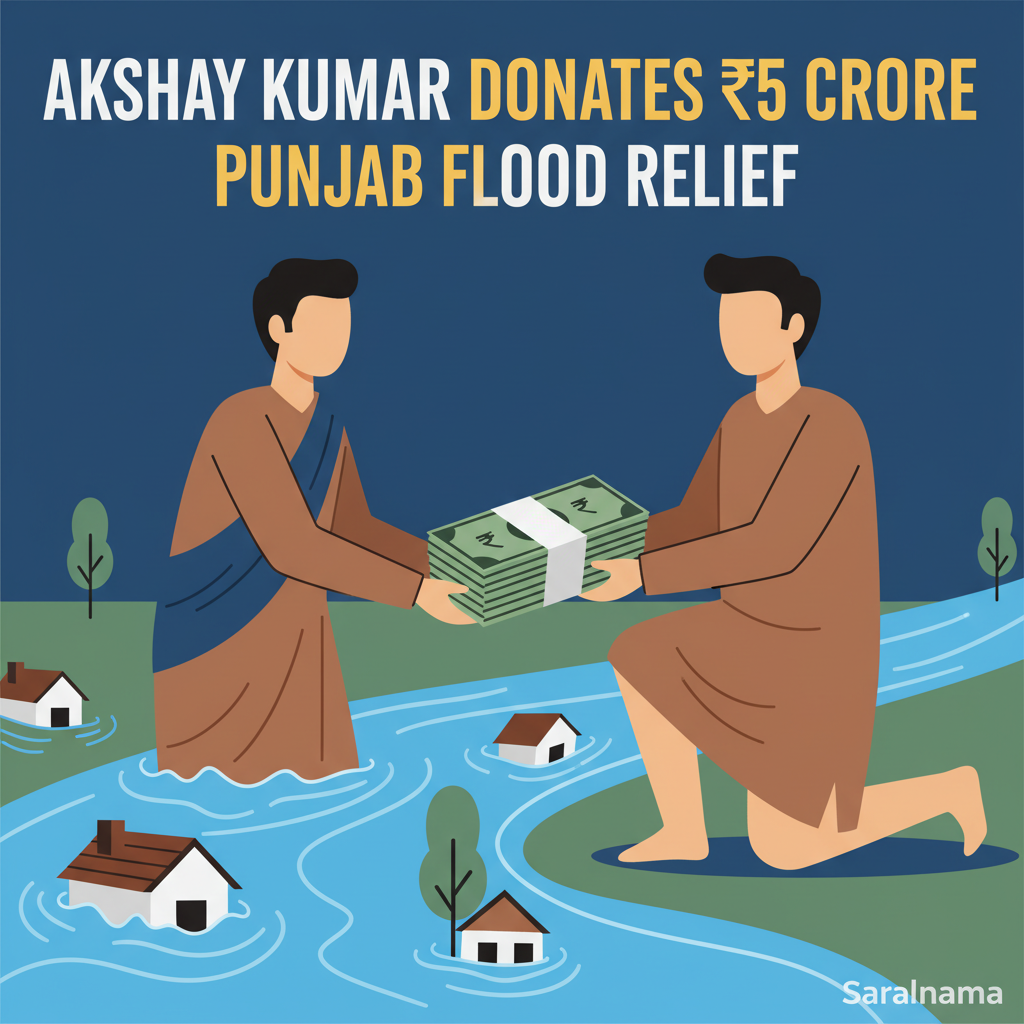 Akshay Kumar Donates ₹5 Crore for Punjab Flood Relief