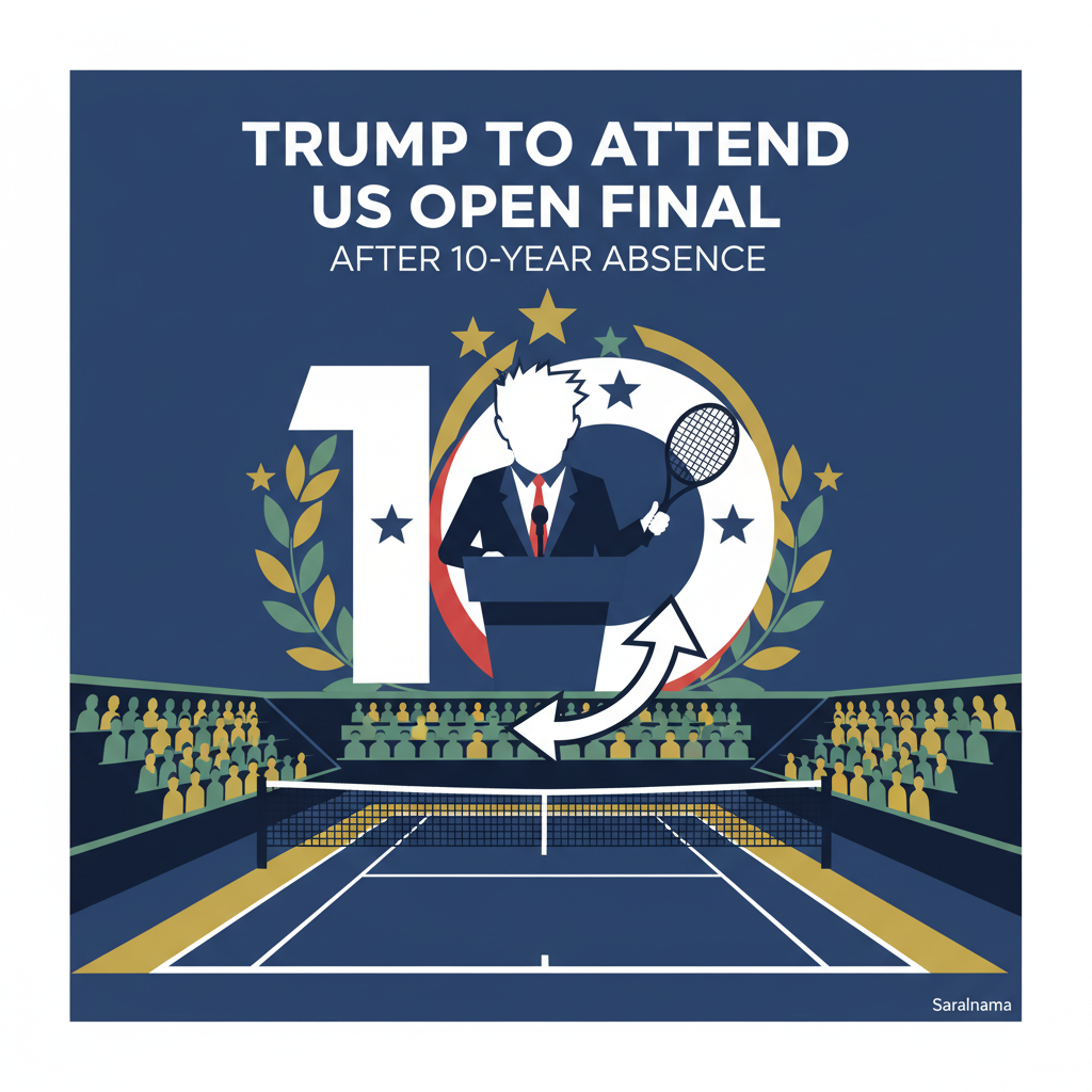 Trump to Attend US Open Final After 10-Year Absence