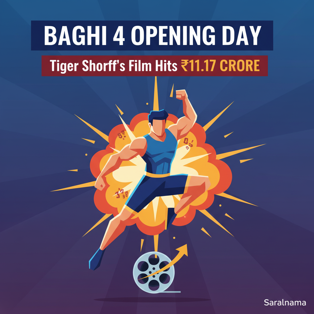 Baaghi 4 Opening Day: Tiger Shroff's Film Hits ₹11.17 Crore