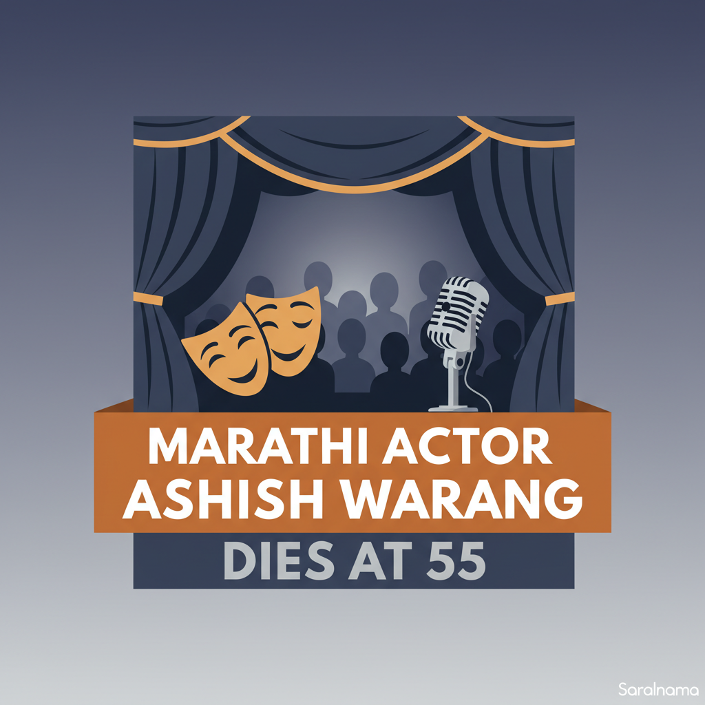 Marathi Actor Ashish Warang Dies at 55
