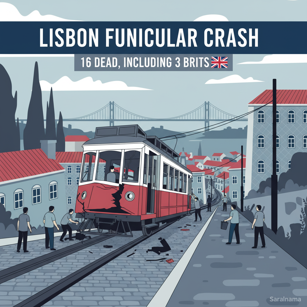 Lisbon Funicular Crash: 16 Dead, Including 3 Brits
