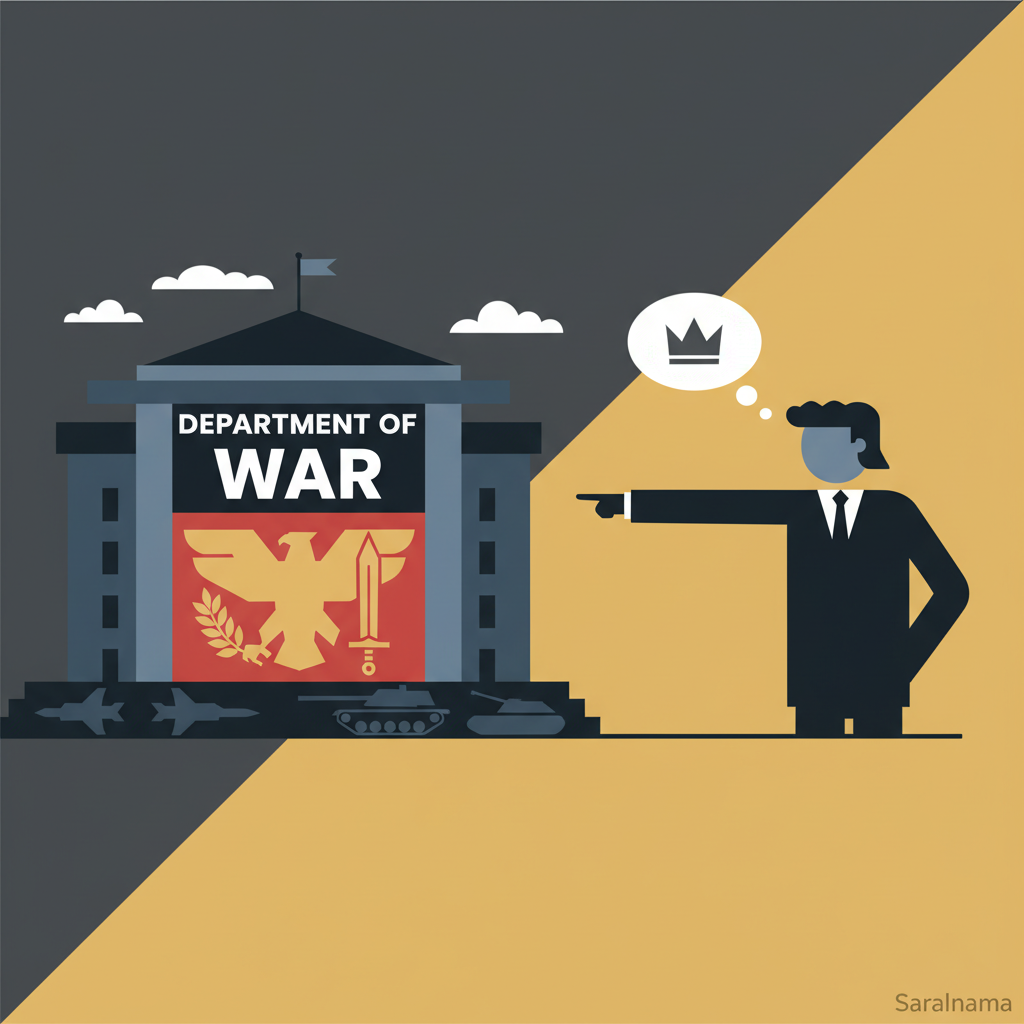 Trump Orders Pentagon Rebranding to 'Department of War'