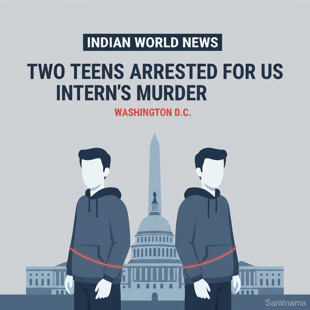 Two Teens Arrested for US Intern's Murder in Washington DC