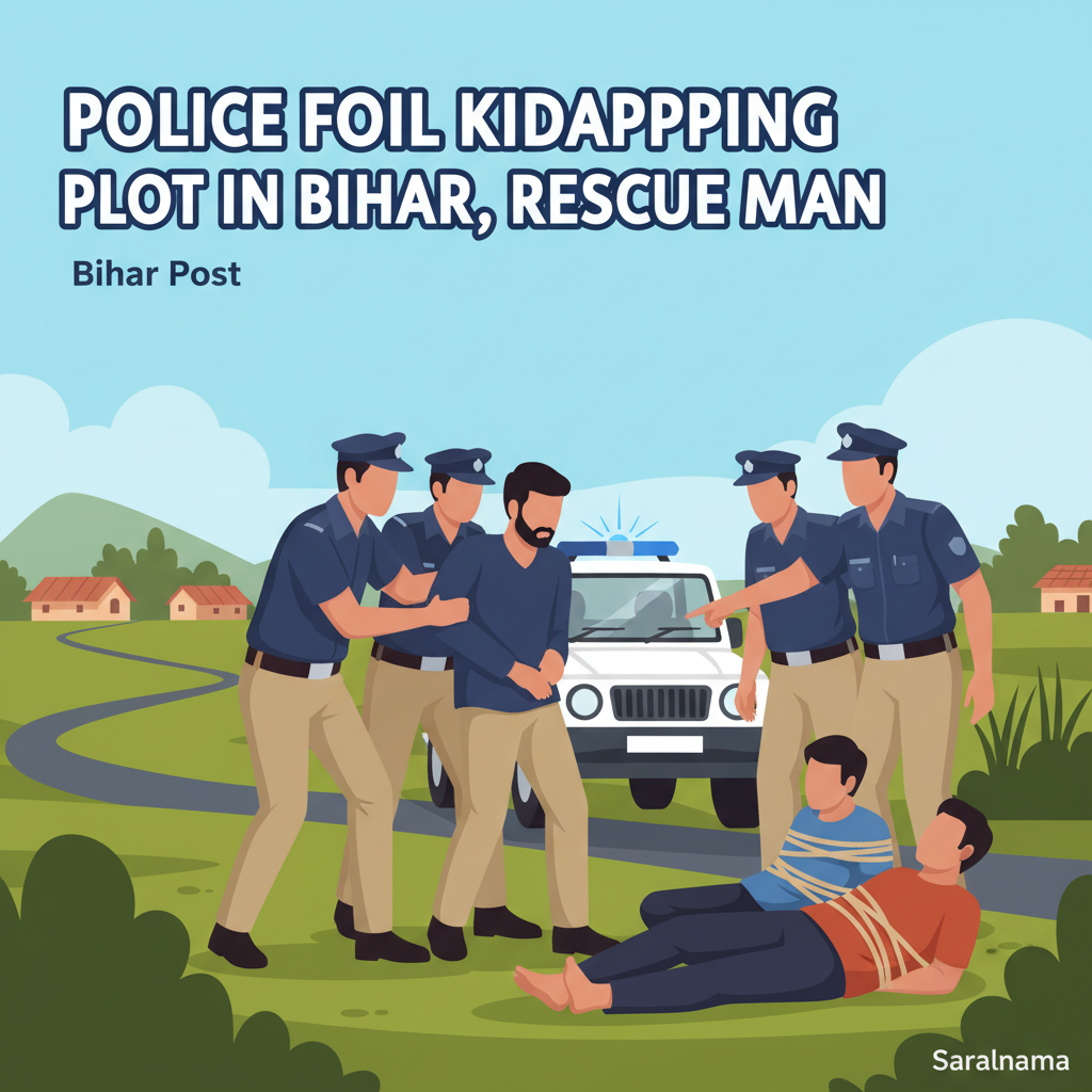 Police Foil Kidnapping Plot in Bihar, Rescue Man
