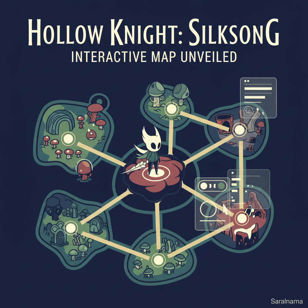 Hollow Knight: Silksong Interactive Map Unveiled