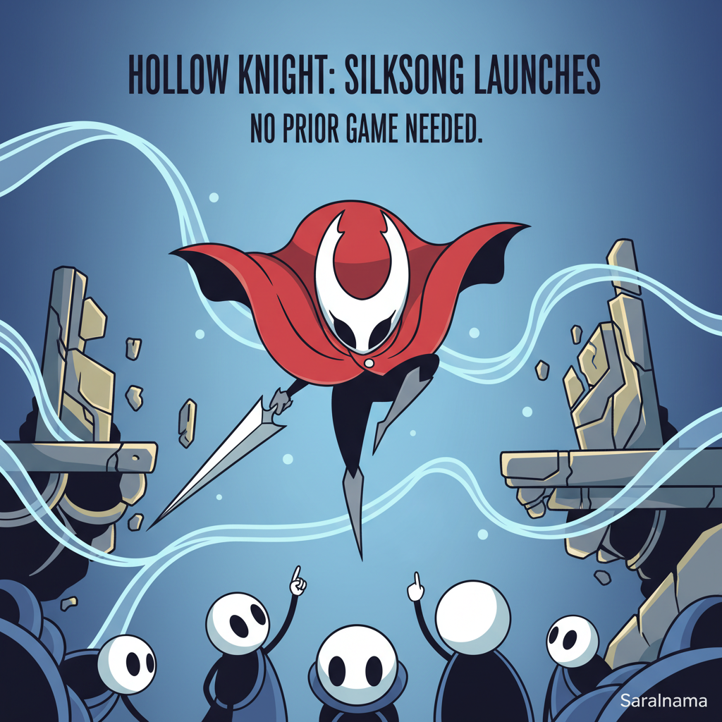 Hollow Knight: Silksong Launches, No Prior Game Needed