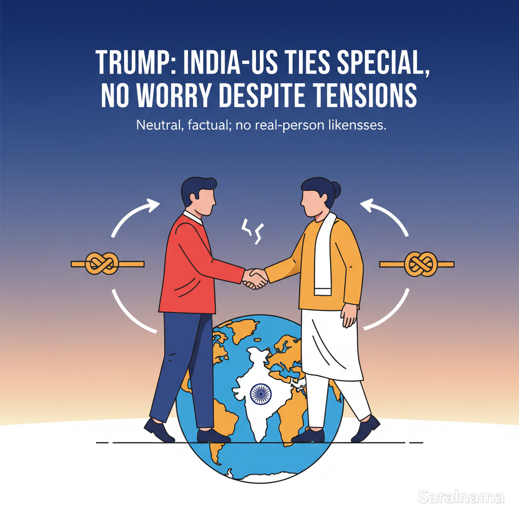 Trump: India-US Ties Special, No Worry Despite Tensions