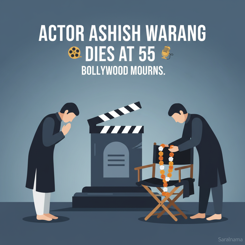 Actor Ashish Warang Dies at 55: Bollywood Mourns