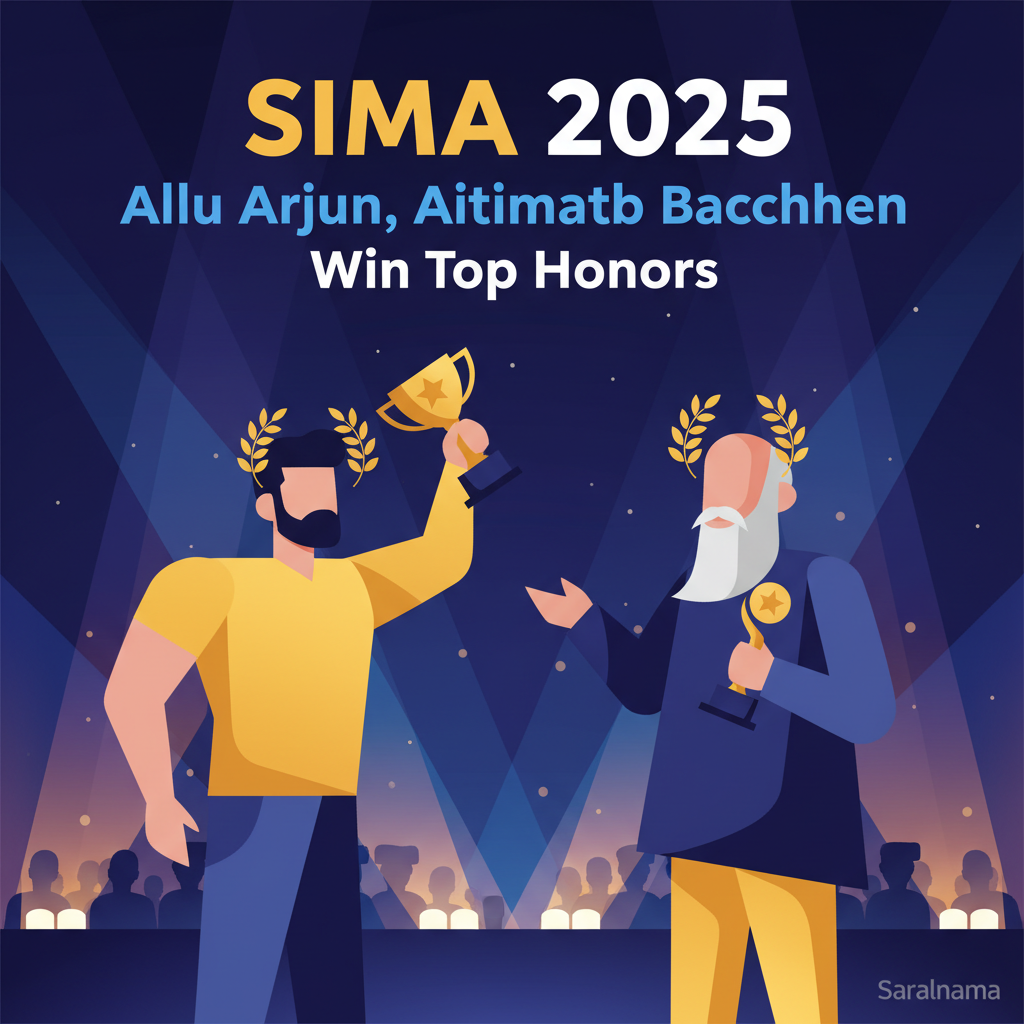 SIIMA 2025: Allu Arjun, Amitabh Bachchan Win Top Honors