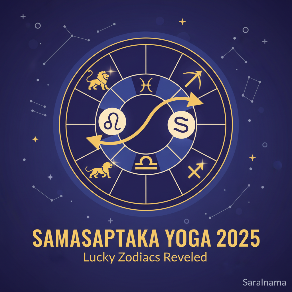 Samasaptaka Yoga 2025: Lucky Zodiacs Revealed