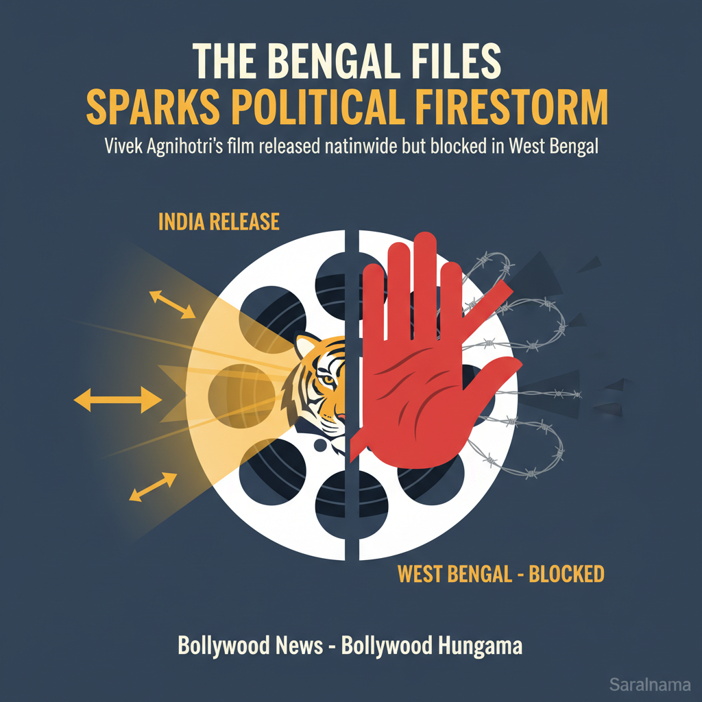 The Bengal Files sparks political firestorm: Vivek Agnihotri’s film released nationwide but blocked in West Bengal : Bollywood News - Bollywood Hungama