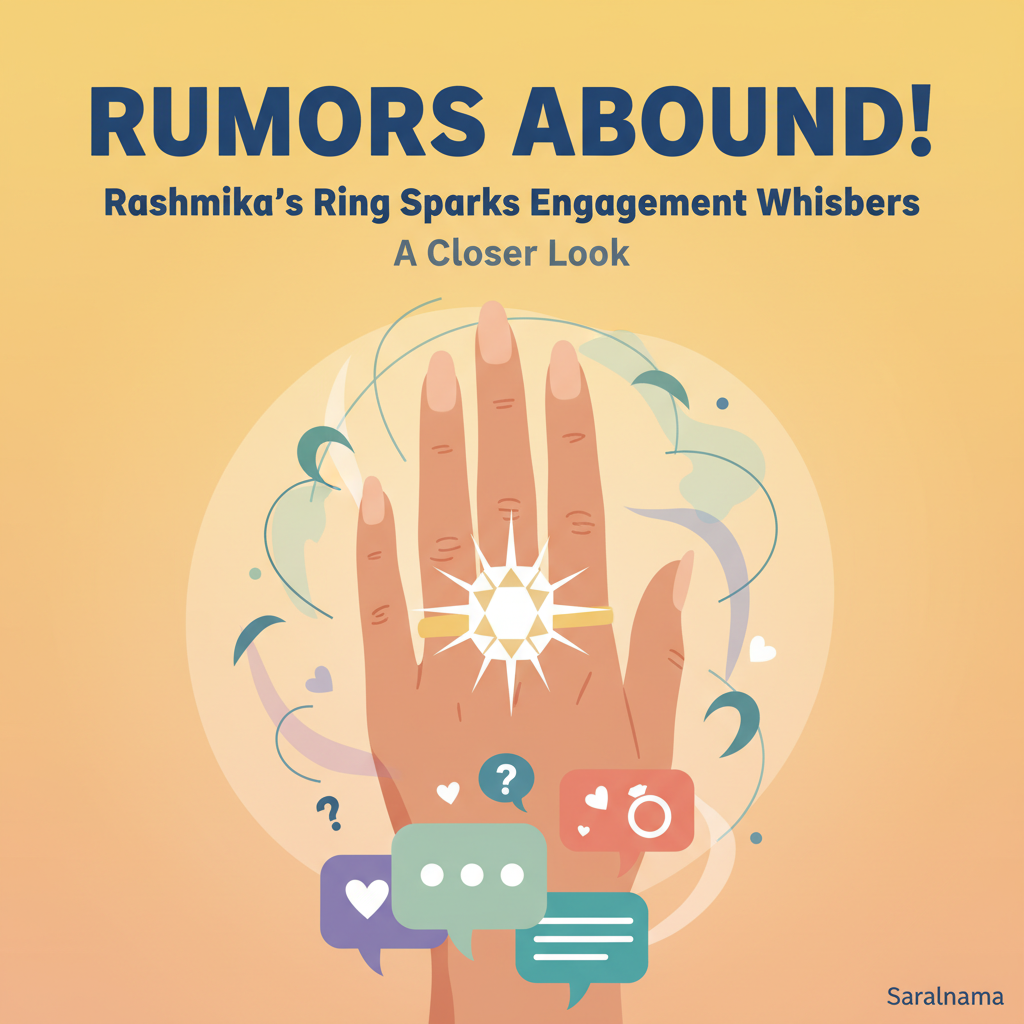 Rashmika Mandanna's Ring Sparks Engagement Rumors