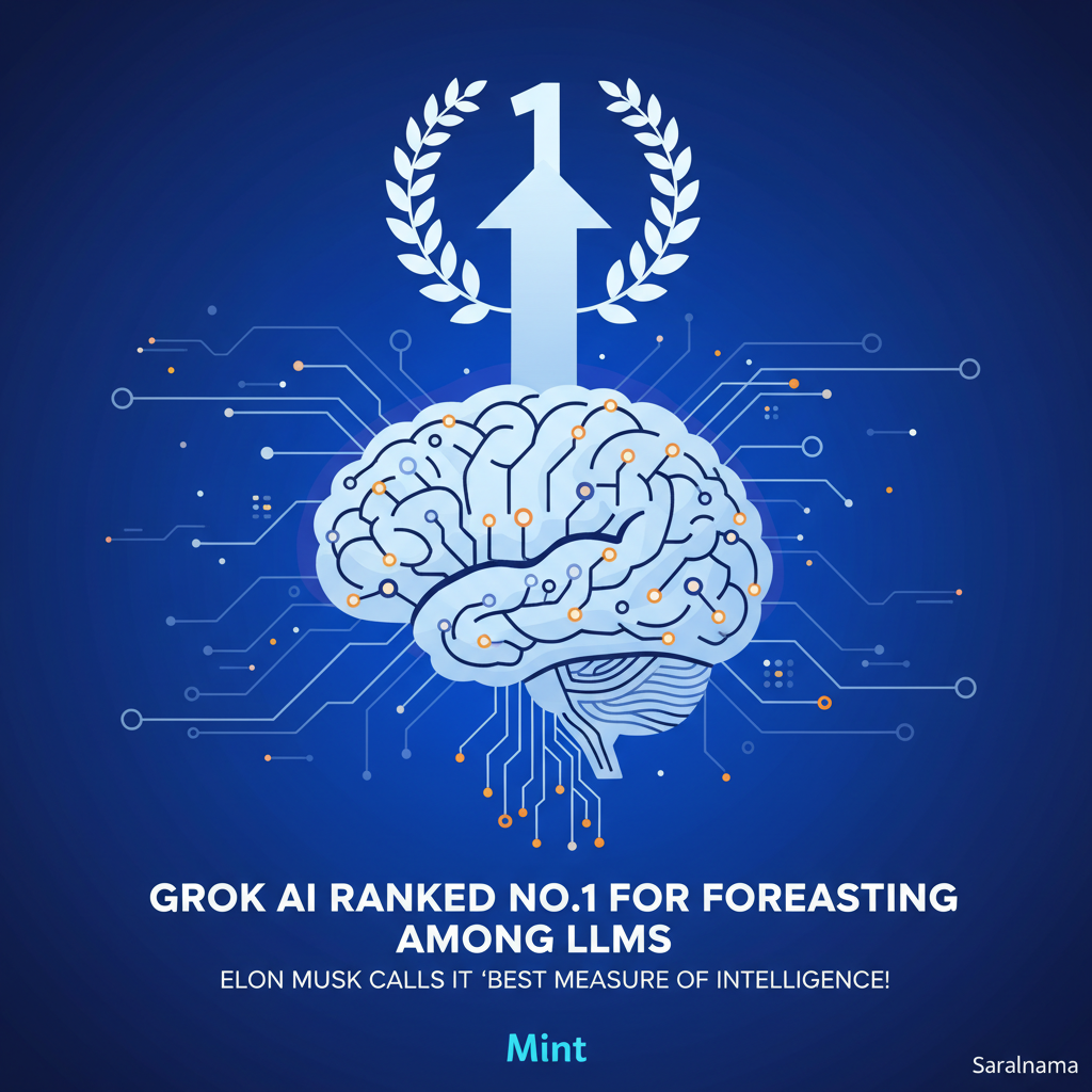 Grok AI ranks no.1 for forecasting among LLMs — Elon Musk calls it ‘Best measure of intelligence! | Mint