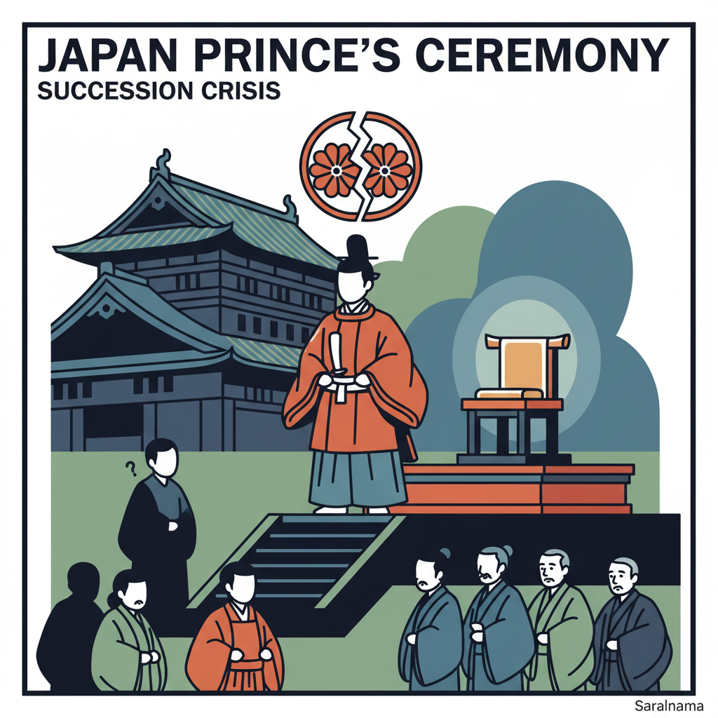 Japan Prince's Coming-of-Age Ceremony Highlights Succession Crisis