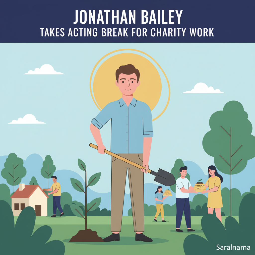 Jonathan Bailey Takes Acting Break for Charity Work
