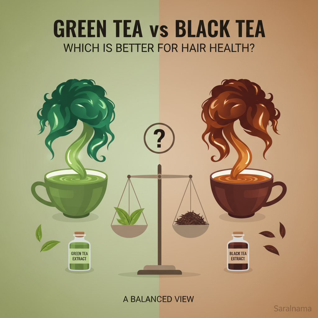 Green Tea vs Black Tea: Which Is Better for Hair Health?
