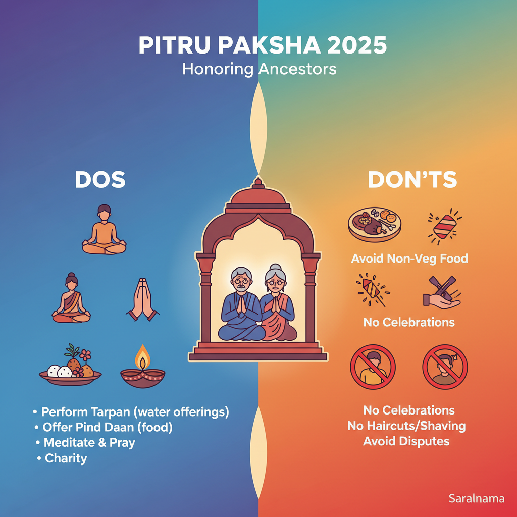 Pitru Paksha 2025: Dos and Don'ts for Honoring Ancestors