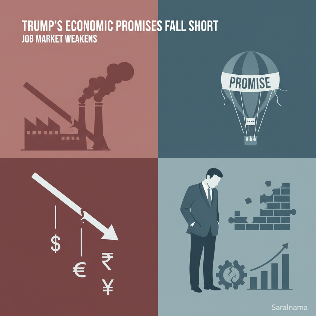 Trump's Economic Promises Fall Short as Job Market Weakens