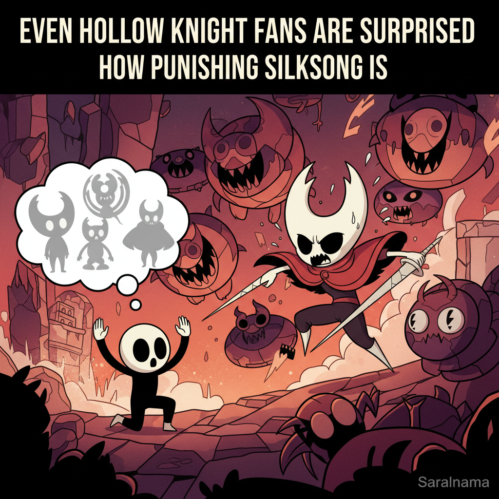 Even Hollow Knight fans are surprised at how punishing Silksong is 