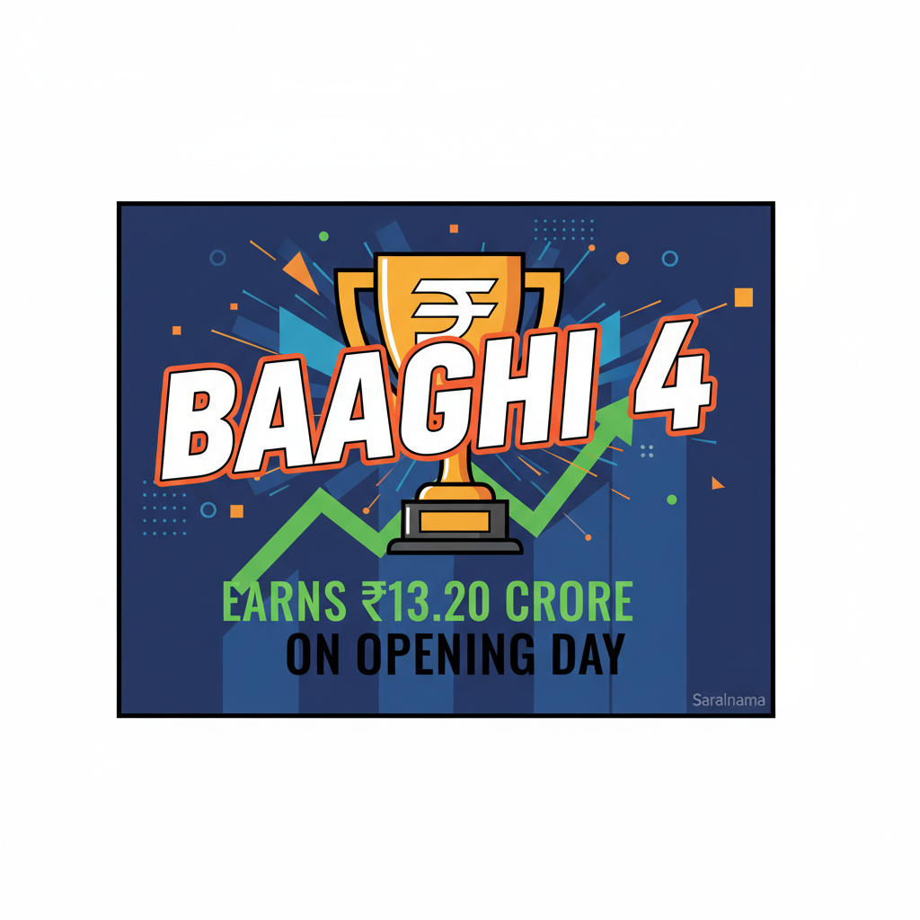 Baaghi 4 Earns ₹13.20 Crore on Opening Day