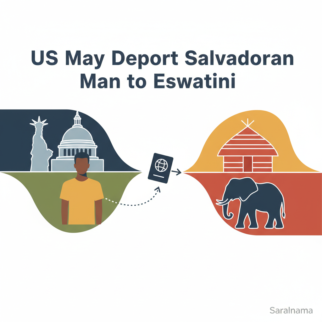 US May Deport Salvadoran Man to Eswatini