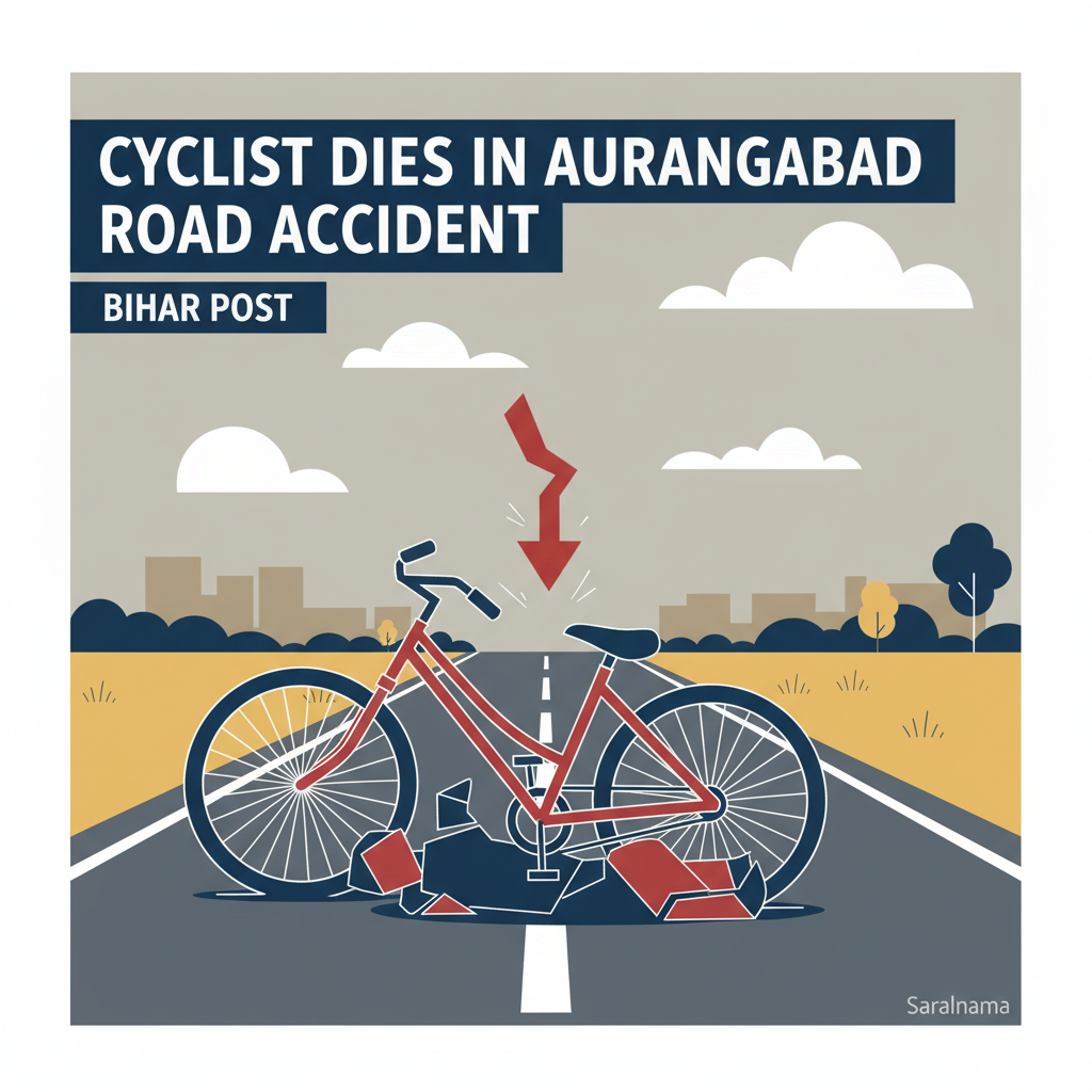 Cyclist Dies in Aurangabad Road Accident