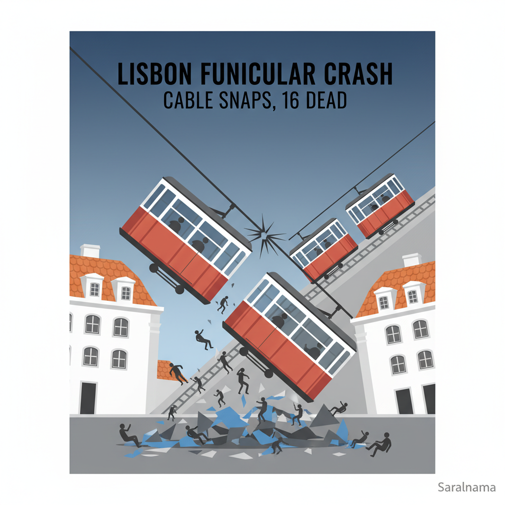 Lisbon Funicular Crash: Cable Snaps, 16 Dead