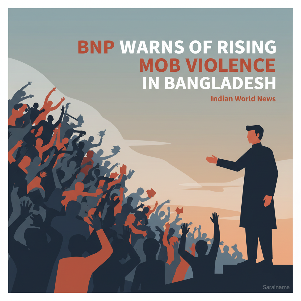 BNP Warns of Rising Mob Violence in Bangladesh