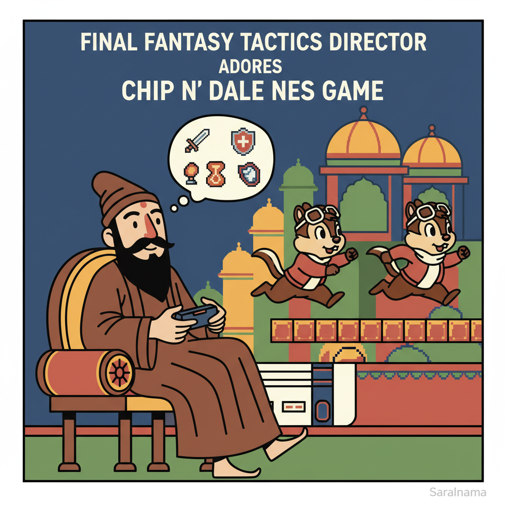 Final Fantasy Tactics Director Loves Chip n' Dale NES Game