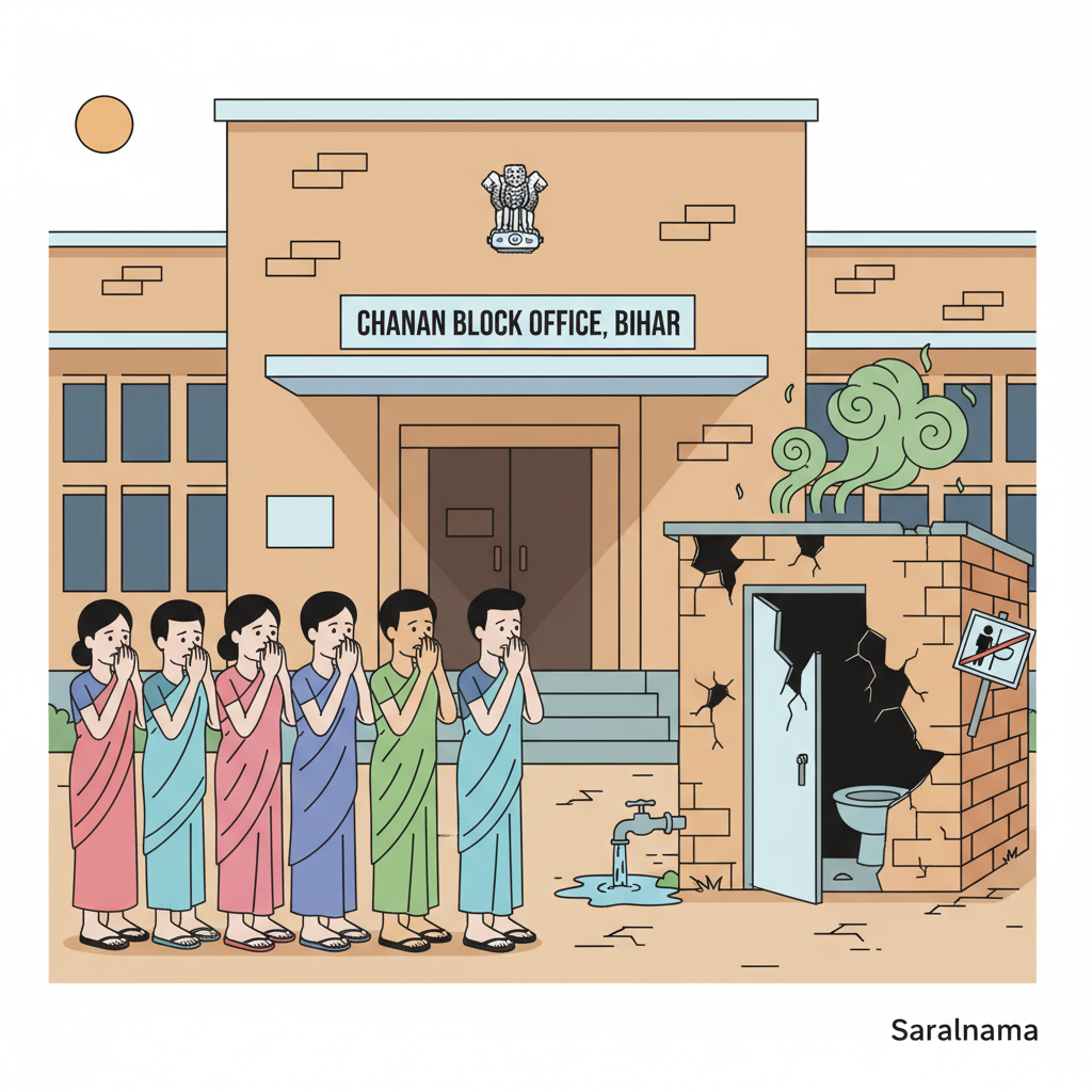 Toilet Woes at Chanan Block Office in Bihar