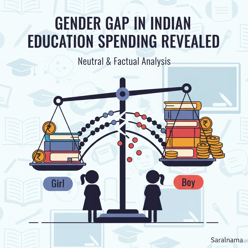 Gender Gap in Indian Education Spending Revealed