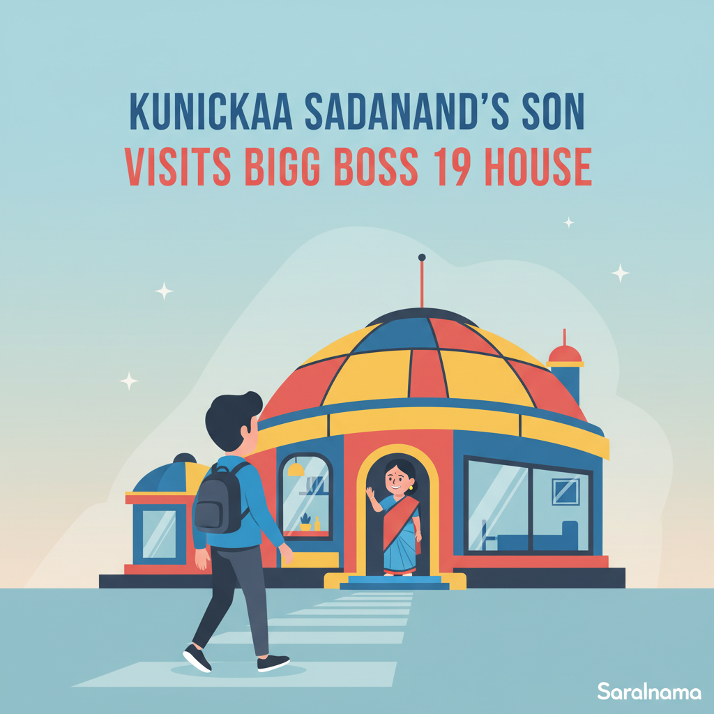 Kunickaa Sadanand's Son Visits Bigg Boss 19 House