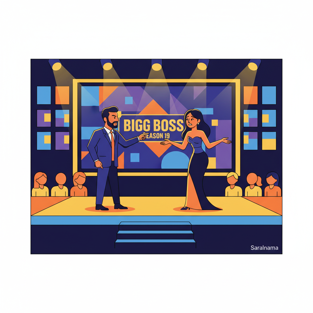 Salman Khan Scolds Farrhana on Bigg Boss 19