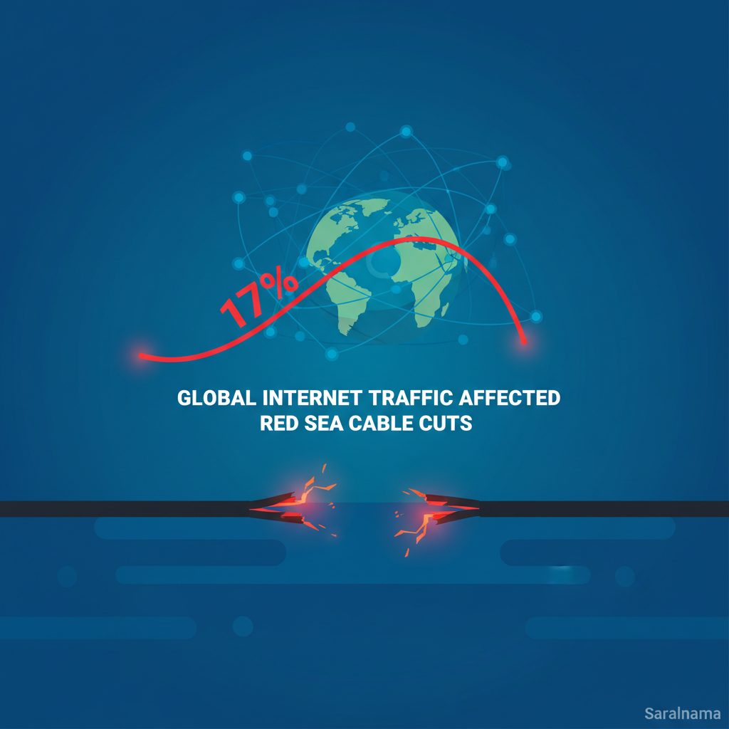 17% of Global Internet Traffic Affected by Red Sea Cable Cuts