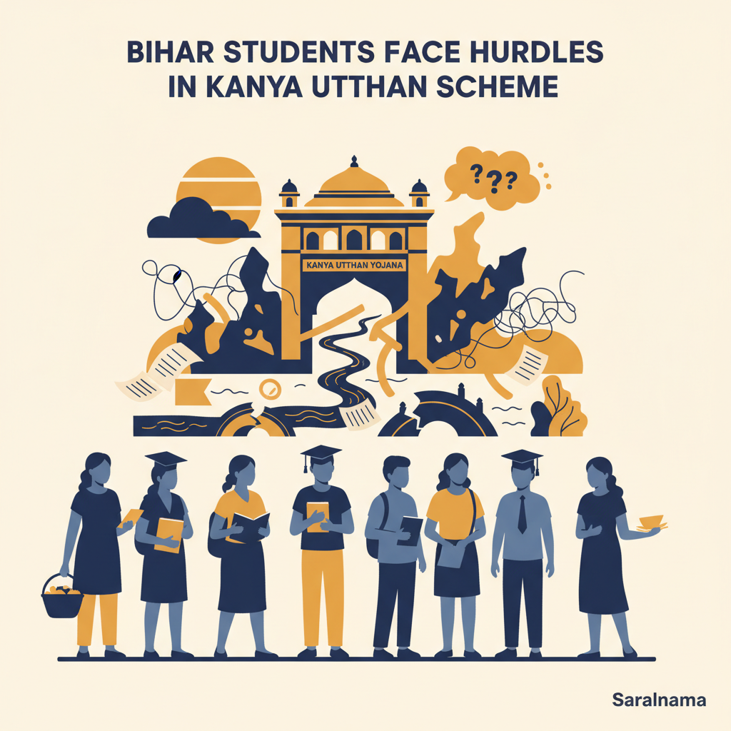 Bihar Students Face Hurdles in Kanya Utthan Scheme