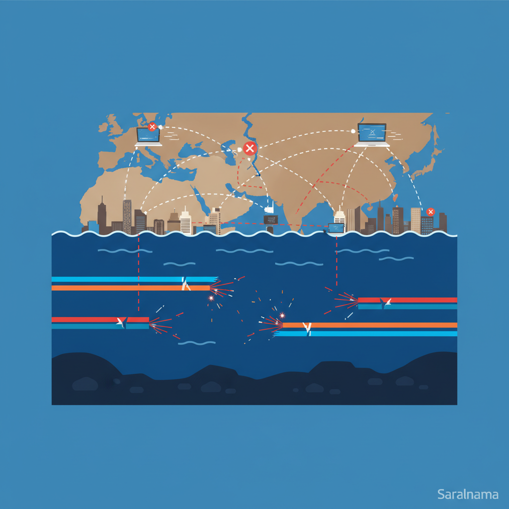 Undersea Cable Cuts Disrupt Internet in Asia and Middle East