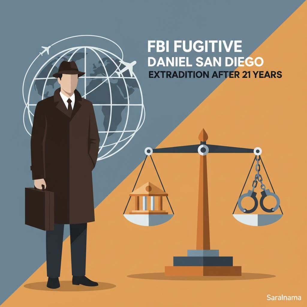 FBI Fugitive Daniel San Diego Faces Extradition After 21 Years