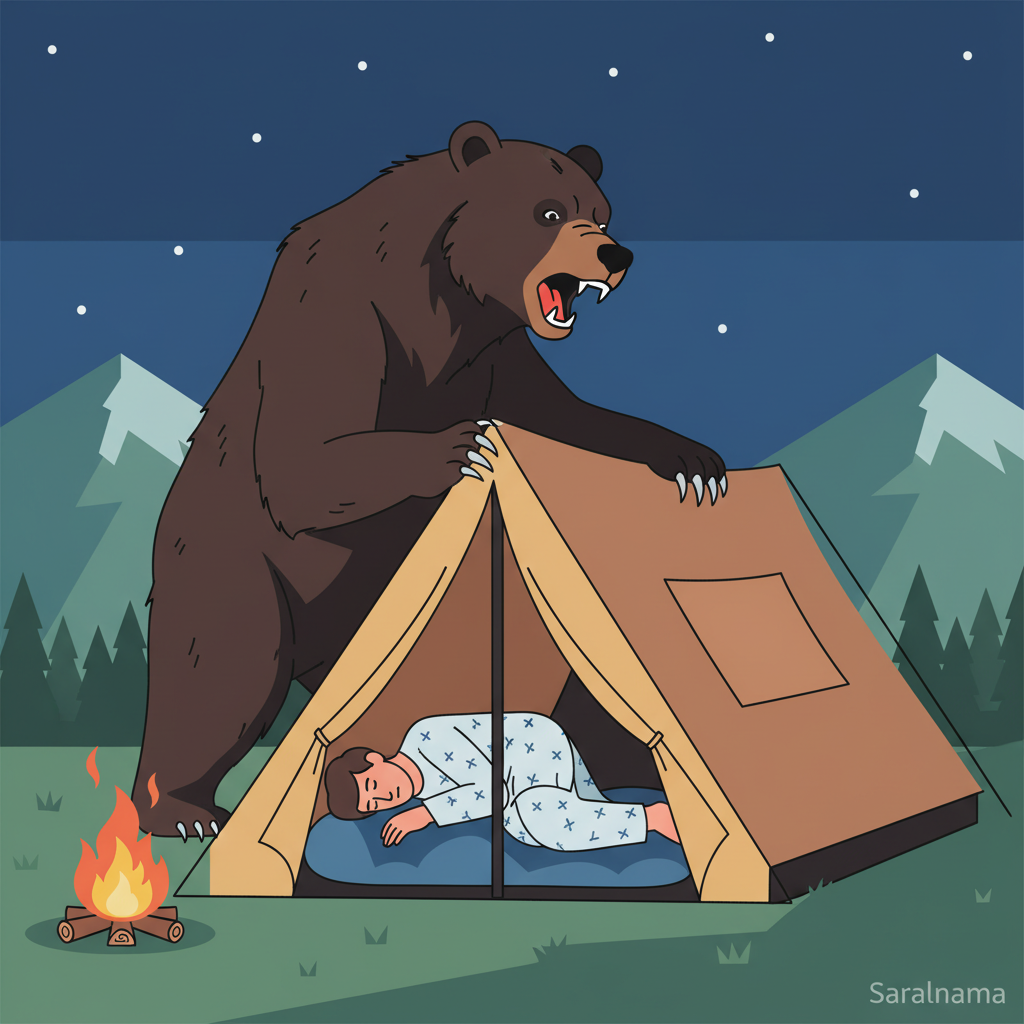 Pakistani Singer Attacked by Bear While Sleeping in Tent