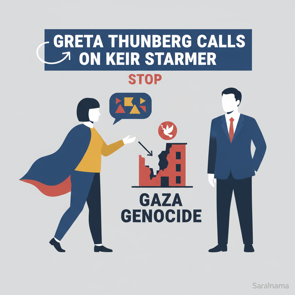 Greta Thunberg Calls on Keir Starmer to Stop Gaza Genocide