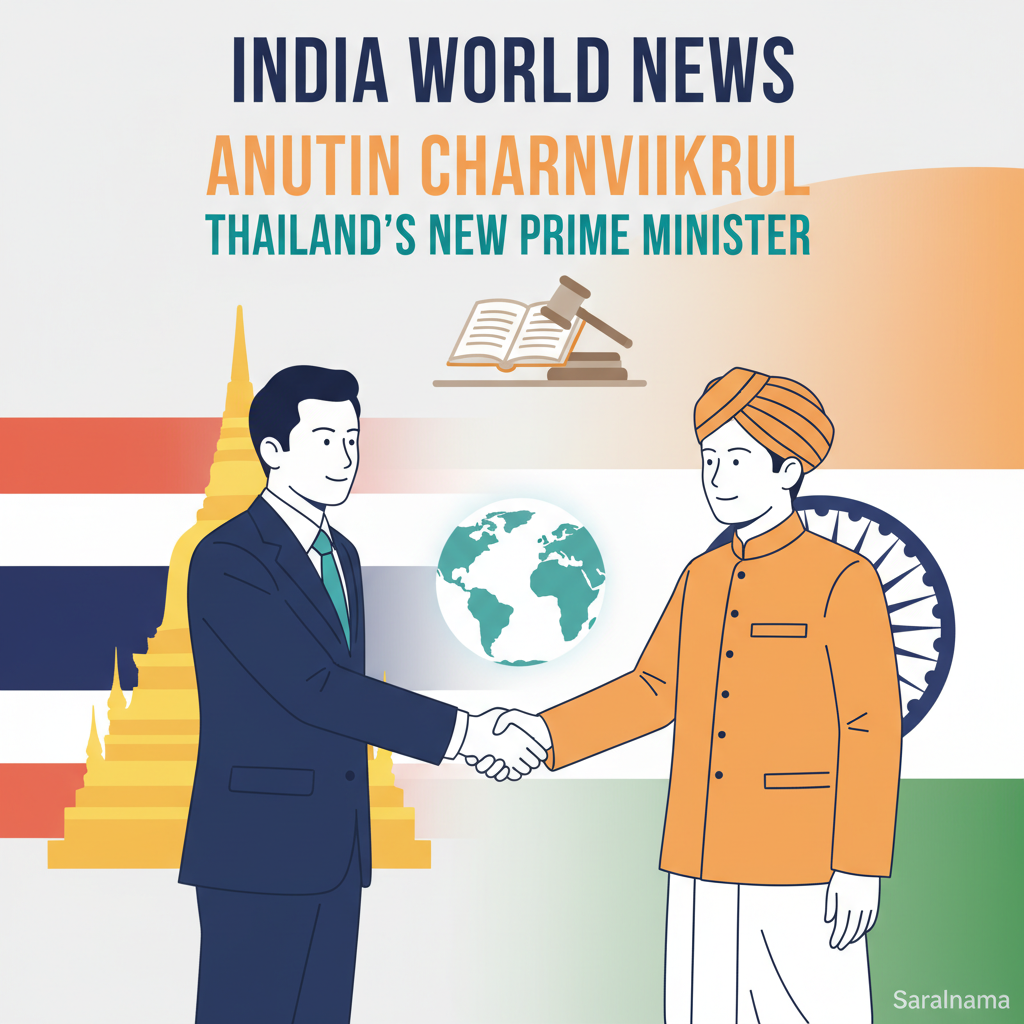 Anutin Charnvirakul Becomes Thailand's New Prime Minister