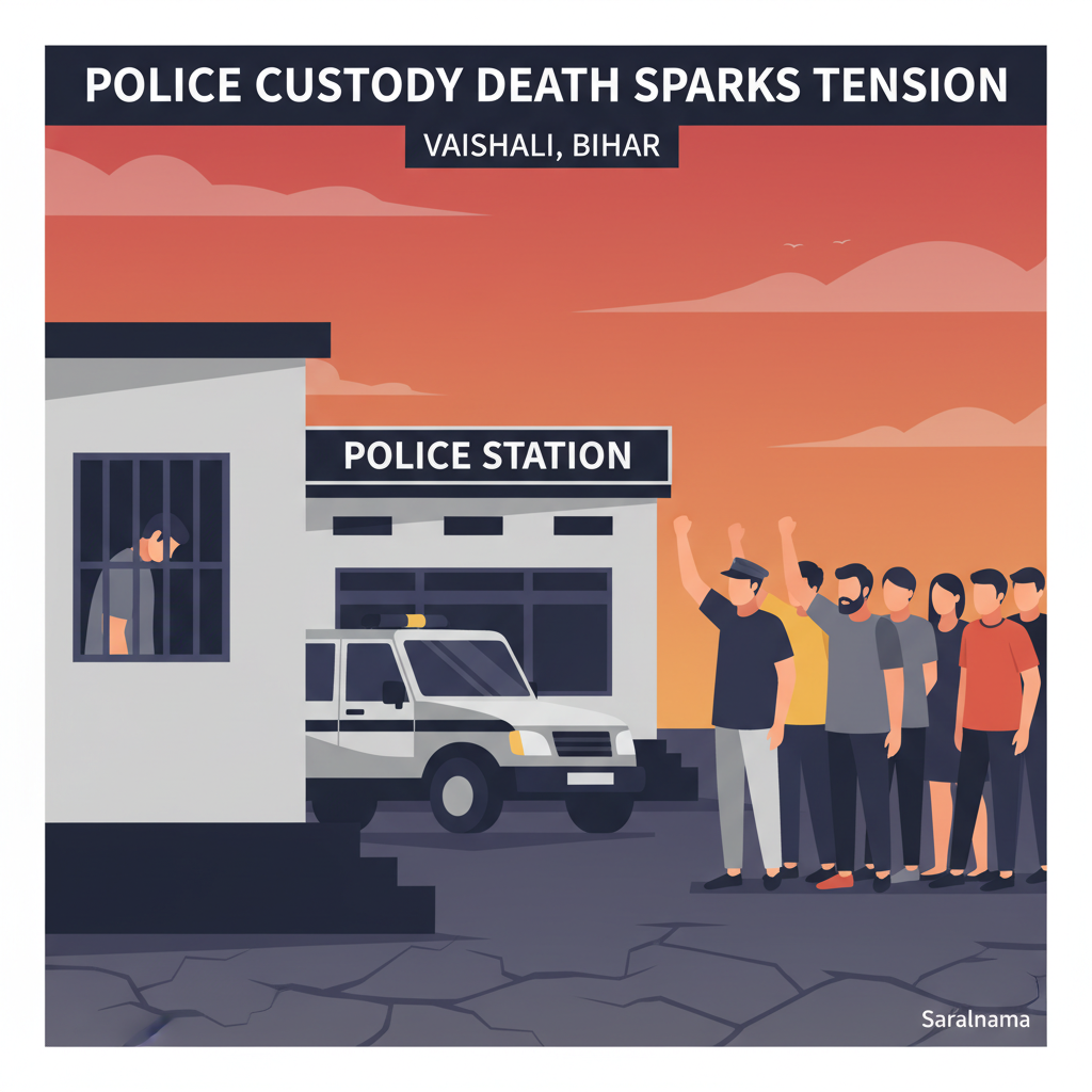 Police Custody Death Sparks Tension in Vaishali, Bihar