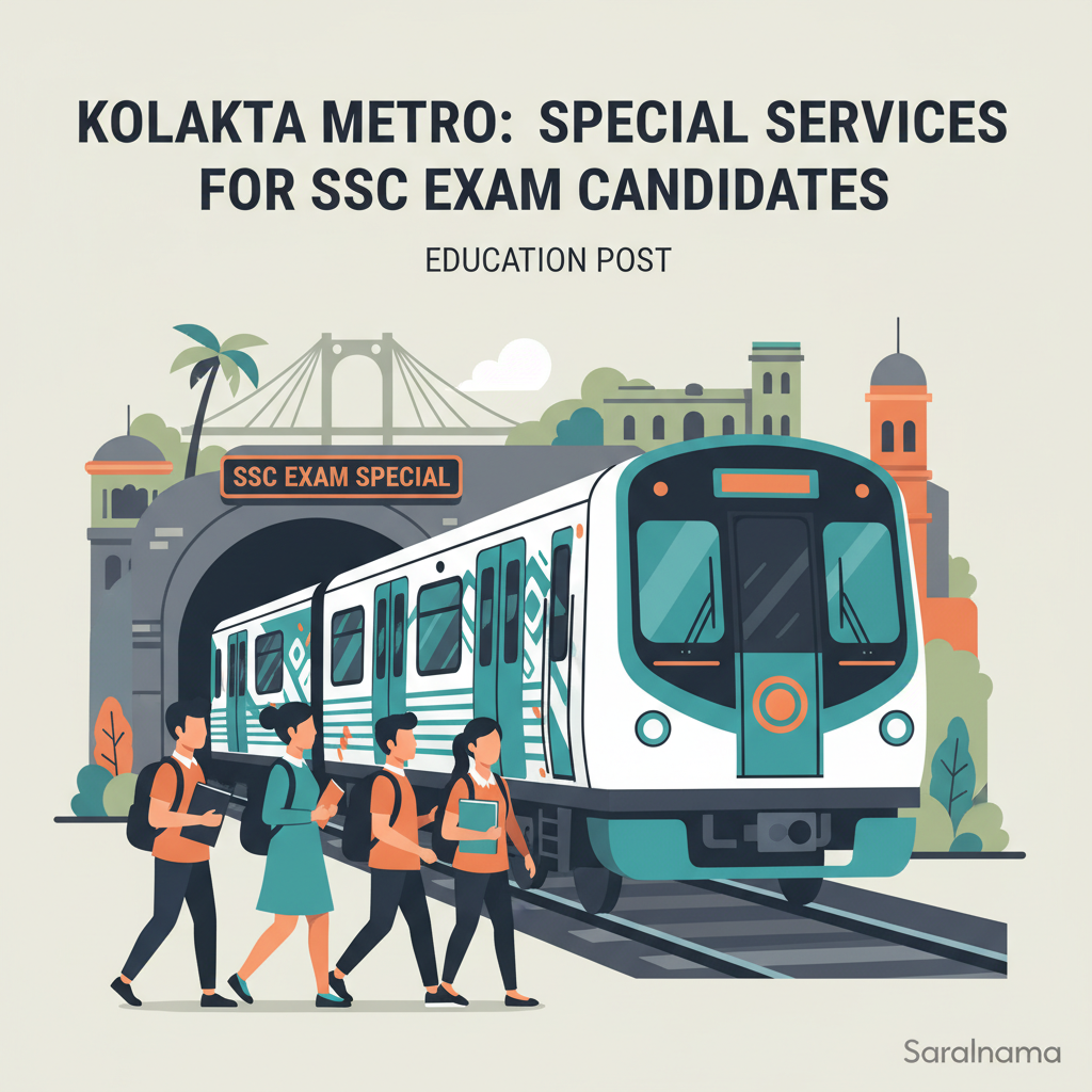 Kolkata Metro Runs Special Services for SSC Exam Candidates