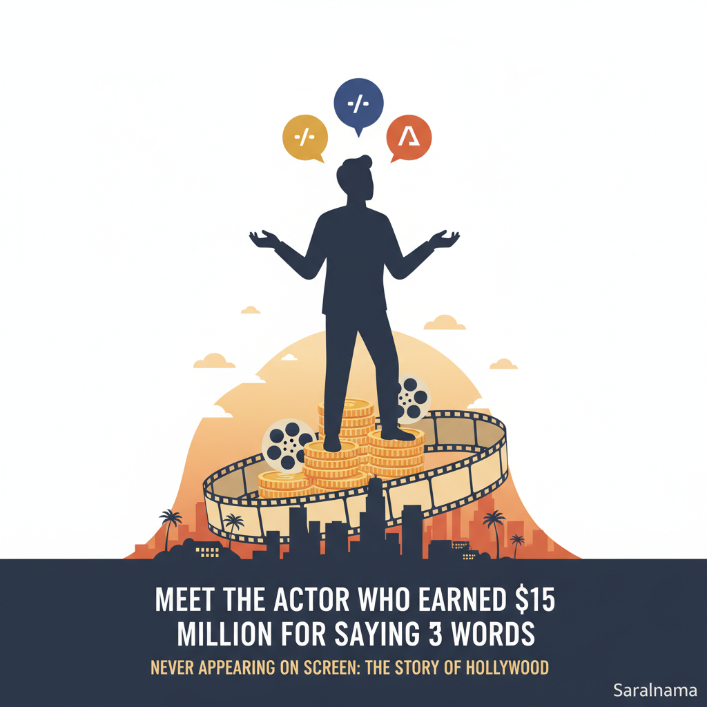 Meet actor who earned $15 million for saying 3 words, never appearing on screen: Story of Hollywood