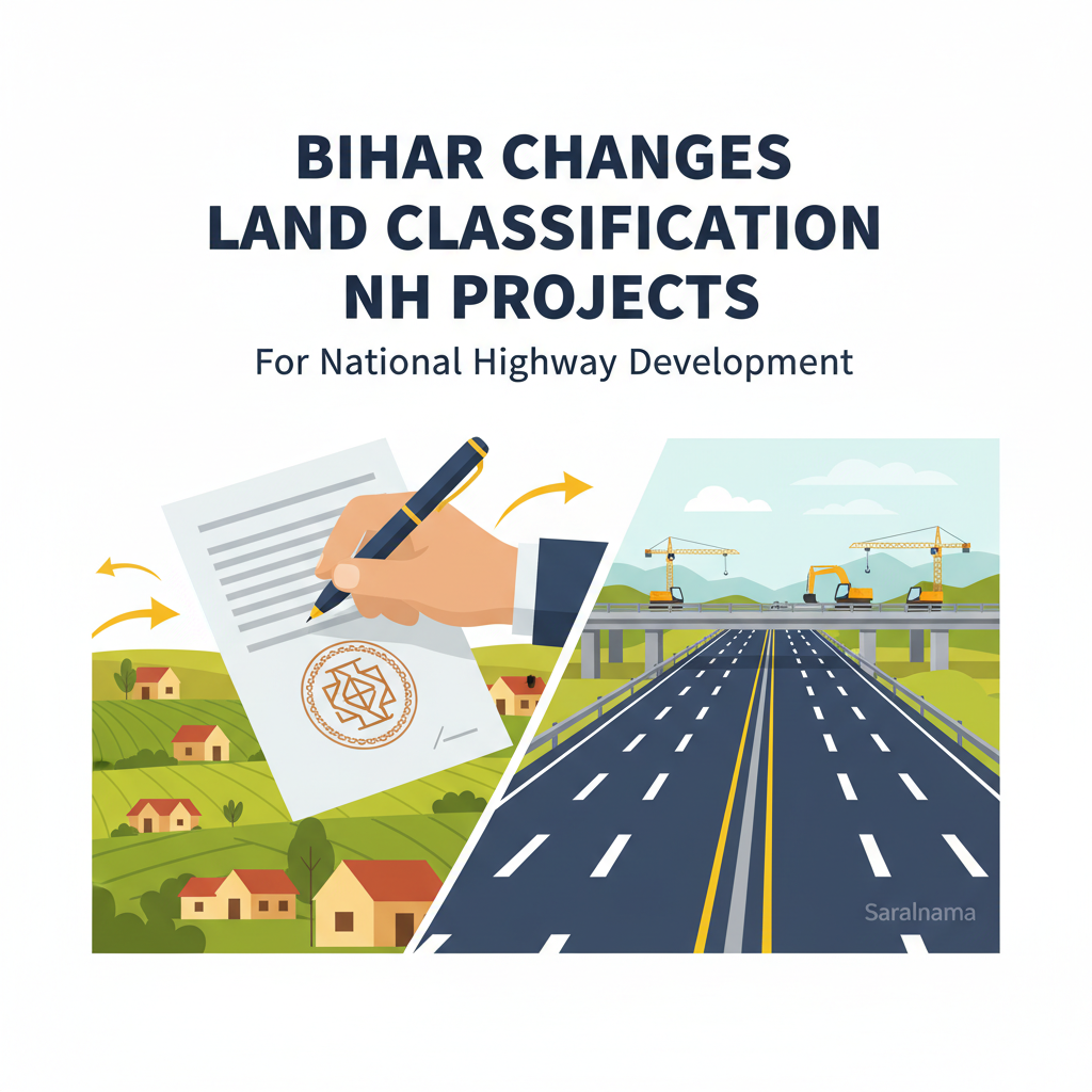 Bihar Changes Land Classification for NH Projects